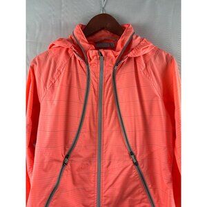 Athleta Womens Coral Hooded Jacket Medium Polyester